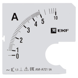 Шкала сменная для A721 5/5А-1,5 EKF PROxima